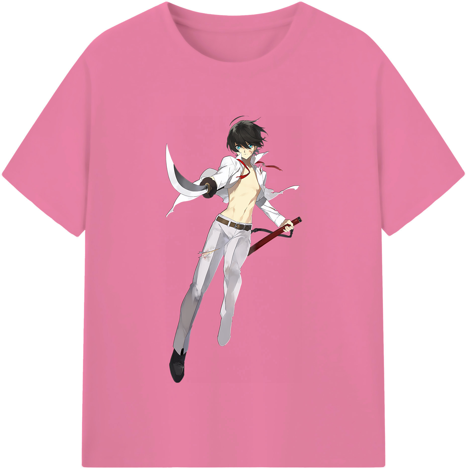 （画像用） 刀剣乱舞 Touken Ranbu 綿100％半袖Tシャツ（フロントプリント）